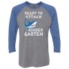 Unisex Triblend Three-Quarter Raglan T-Shirt Thumbnail