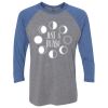 Unisex Triblend Three-Quarter Raglan T-Shirt Thumbnail