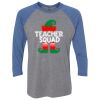 Unisex Triblend Three-Quarter Raglan T-Shirt Thumbnail