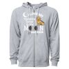 Icon Unisex Lightweight Loopback Terry Full-Zip Hooded Sweatshirt Thumbnail