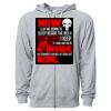 Icon Unisex Lightweight Loopback Terry Full-Zip Hooded Sweatshirt Thumbnail