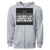 Icon Unisex Lightweight Loopback Terry Full-Zip Hooded Sweatshirt Thumbnail