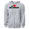 Icon Unisex Lightweight Loopback Terry Full-Zip Hooded Sweatshirt Thumbnail