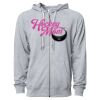 Icon Unisex Lightweight Loopback Terry Full-Zip Hooded Sweatshirt Thumbnail