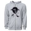 Icon Unisex Lightweight Loopback Terry Full-Zip Hooded Sweatshirt Thumbnail