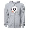 Icon Unisex Lightweight Loopback Terry Full-Zip Hooded Sweatshirt Thumbnail