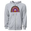 Icon Unisex Lightweight Loopback Terry Full-Zip Hooded Sweatshirt Thumbnail