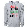 Icon Unisex Lightweight Loopback Terry Full-Zip Hooded Sweatshirt Thumbnail