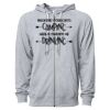 Icon Unisex Lightweight Loopback Terry Full-Zip Hooded Sweatshirt Thumbnail