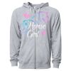 Icon Unisex Lightweight Loopback Terry Full-Zip Hooded Sweatshirt Thumbnail