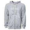 Icon Unisex Lightweight Loopback Terry Full-Zip Hooded Sweatshirt Thumbnail