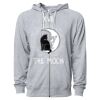 Icon Unisex Lightweight Loopback Terry Full-Zip Hooded Sweatshirt Thumbnail