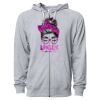 Icon Unisex Lightweight Loopback Terry Full-Zip Hooded Sweatshirt Thumbnail