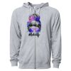 Icon Unisex Lightweight Loopback Terry Full-Zip Hooded Sweatshirt Thumbnail