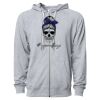 Icon Unisex Lightweight Loopback Terry Full-Zip Hooded Sweatshirt Thumbnail