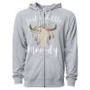 Icon Unisex Lightweight Loopback Terry Full-Zip Hooded Sweatshirt Thumbnail