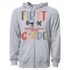 Icon Unisex Lightweight Loopback Terry Full-Zip Hooded Sweatshirt Thumbnail