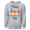 Icon Unisex Lightweight Loopback Terry Full-Zip Hooded Sweatshirt Thumbnail