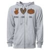 Icon Unisex Lightweight Loopback Terry Full-Zip Hooded Sweatshirt Thumbnail