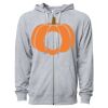 Icon Unisex Lightweight Loopback Terry Full-Zip Hooded Sweatshirt Thumbnail