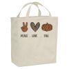 Ideal Twill Grocery Tote Thumbnail