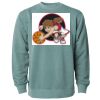 Unisex Midweight Pigment-Dyed Crewneck Sweatshirt Thumbnail