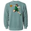 Unisex Midweight Pigment-Dyed Crewneck Sweatshirt Thumbnail