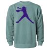 Unisex Midweight Pigment-Dyed Crewneck Sweatshirt Thumbnail