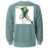 Unisex Midweight Pigment-Dyed Crewneck Sweatshirt Thumbnail