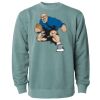 Unisex Midweight Pigment-Dyed Crewneck Sweatshirt Thumbnail