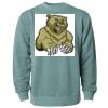 Unisex Midweight Pigment-Dyed Crewneck Sweatshirt Thumbnail