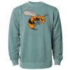 Unisex Midweight Pigment-Dyed Crewneck Sweatshirt Thumbnail