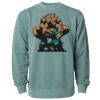 Unisex Midweight Pigment-Dyed Crewneck Sweatshirt Thumbnail