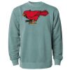 Unisex Midweight Pigment-Dyed Crewneck Sweatshirt Thumbnail