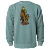Unisex Midweight Pigment-Dyed Crewneck Sweatshirt Thumbnail