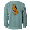 Unisex Midweight Pigment-Dyed Crewneck Sweatshirt Thumbnail