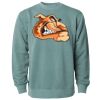 Unisex Midweight Pigment-Dyed Crewneck Sweatshirt Thumbnail