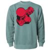 Unisex Midweight Pigment-Dyed Crewneck Sweatshirt Thumbnail