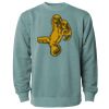 Unisex Midweight Pigment-Dyed Crewneck Sweatshirt Thumbnail