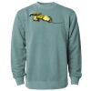 Unisex Midweight Pigment-Dyed Crewneck Sweatshirt Thumbnail