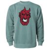Unisex Midweight Pigment-Dyed Crewneck Sweatshirt Thumbnail