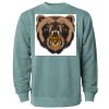 Unisex Midweight Pigment-Dyed Crewneck Sweatshirt Thumbnail