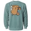 Unisex Midweight Pigment-Dyed Crewneck Sweatshirt Thumbnail