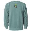 Unisex Midweight Pigment-Dyed Crewneck Sweatshirt Thumbnail