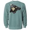 Unisex Midweight Pigment-Dyed Crewneck Sweatshirt Thumbnail