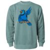 Unisex Midweight Pigment-Dyed Crewneck Sweatshirt Thumbnail