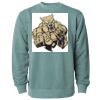 Unisex Midweight Pigment-Dyed Crewneck Sweatshirt Thumbnail