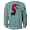 Unisex Midweight Pigment-Dyed Crewneck Sweatshirt Thumbnail