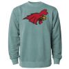 Unisex Midweight Pigment-Dyed Crewneck Sweatshirt Thumbnail