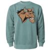 Unisex Midweight Pigment-Dyed Crewneck Sweatshirt Thumbnail
